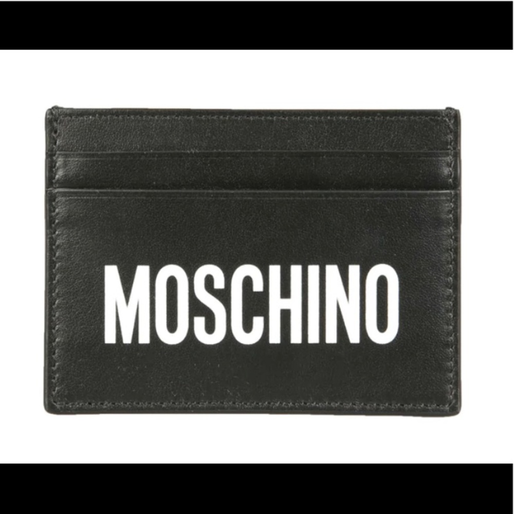 moschino card holder
